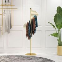 Présentoir à foulards K, support de présentation pour hijabs, cintre personnalisé pour foulards pour magasin
