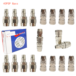 Raccord rapide pneumatique de style japonais 20/30/40 PP SP pour compresseur d'air, tuyau d'air, outils pneumatiques - Product Image 2