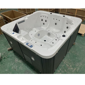 2x2 m 5-Personen Balboa Outdoor-Whirlpool 220V ETL-Zertifiziert 52 Düsen Whirlpool-Spa Automatischer Filter Großer Entspannungspool - Product Image 3
