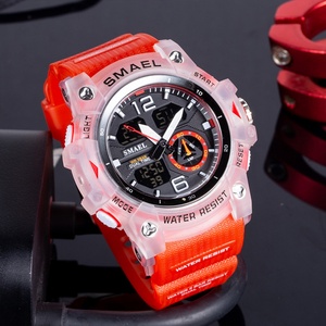 Meilleures ventes Nouveautés SMAEL 8007 Montre numérique transparente pour hommes Montres de sport Montre électronique à quartz étanche - Product Image 2