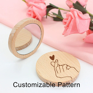 Tùy Chỉnh Thân Thiện Với Môi Logo Di Động Nhỏ Trang Điểm Gương Du Lịch Thân Thiện Với Mỹ Phẩm Túi Xách Với Nhỏ Gọn Túi Nhỏ Nhỏ Gương Nhỏ - Product Image 5