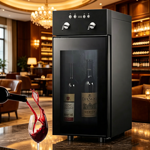 Distributeur de vin intelligent à gaz argon de luxe avec commande tactile et versement automatique électrique - Product Image 1