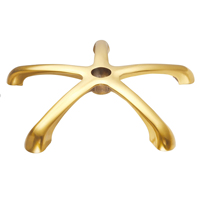 Base de chaise de barbier de luxe Shenghui en aluminium multicolore 5 étoiles, pièces pivotantes en gros d'usine