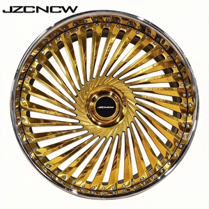 JZCNCW Jantes forgées à profil profond 30x10 30 pouces, 2 ou 3 pièces, pour voitures particulières EQS CLS 6 X7 A8 GT GTC - Product Image 2