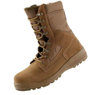 Bottes de randonnée tactiques de désert pour hommes, bottes d'entraînement athlétiques respirantes avec semelle extérieure en caoutchouc.