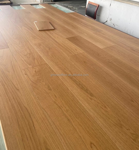 Suelo de ingeniería entrelazado impermeable de tablón ancho de 15 mm de espesor de roble de grado transparente de madera maciza 260 - Product Image 2