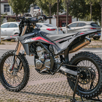 BEIHAI BHJ V6 NB300 moteur moto tout-terrain démarrage électrique 4 temps Moto Cross 300cc Dirt Bike