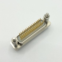 Connecteur électrique Micro-D Samsor MIL-DTL-83513 J30J-37TJN-J Multipin 200V pour applications défensives/aérospatiales