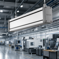 Luminaire LED Tri-proof en aluminium SHIZI pour l'entretien ferroviaire, éclairage de fosse, tube étanche haute résistance aux chocs IK08, vente en gros