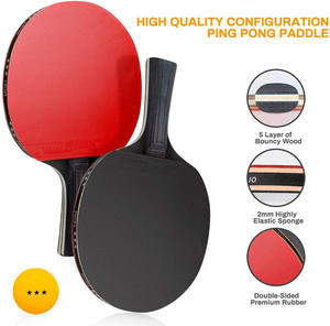 <span class=keywords><strong>Raquette</strong></span> d'entraînement de <span class=keywords><strong>ping</strong></span>-<span class=keywords><strong>pong</strong></span> portable 2, 6 balles, sport familial, ensemble de raquettes de <span class=keywords><strong>ping</strong></span>-<span class=keywords><strong>pong</strong></span>, <span class=keywords><strong>raquette</strong></span> professionnelle - Product Image 4