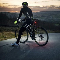 Lampe torche LED zoomable 3 modes en aluminium pour vélo