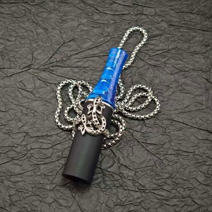 Luxury 3D Animal Head Metal <b>Hookah</b> Mouthpiece With Hanging Chain Shisha Mouth Tips - Product Image 6