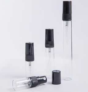 Fabrika toptan boş 1ml 2ml 3ml 5ml 10ml temizle Mini cam flakon parfüm sprey Atomizer örnek şişesi - Product Image 5