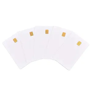 Credit card size contact plastic iso 7816 smart card 32k/ 32kb