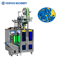 Machine d'emballage automatique de lancettes Vgopack avec système de comptage à bol unique, machine d'emballage médical à scellage 3 ou 4 côtés