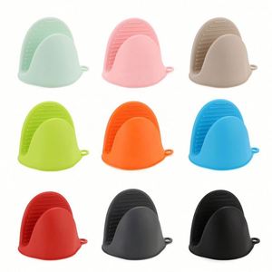 Maniques de cuisine en silicone personnalisables avec logo, résistantes à la chaleur, mini-gants de four pour la cuisson et la pâtisserie - Product Image 3