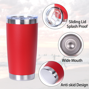 Vaso Térmico Clásico de Acero Inoxidable Negro de 20oz con Tapa Transparente Abatible, Aislamiento Térmico de 6-12 Horas, Seguro para Agua Hirviendo, Ideal para Oficina - Product Image 3