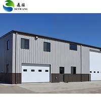 Almacén Económico de Estructura de Acero Galvanizado Pre-fabricado con Diseño Flexible para Almacenamiento de Maquinaria Agrícola Moderna