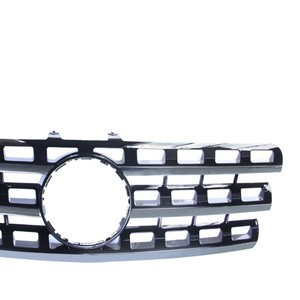 Parrilla Delantera de Repuesto para Mercedes-Benz Clase ML W164, 7 Orificios/5 Orificios, Plástico ABS, 2005-2011 - Product Image 1