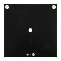 Couverture de soudage en fibre de verre noire, tapis de protection thermique, résistance à la température de 1800°F, ignifuge pour la soudure de tuyaux en cuivre