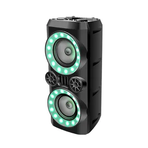 T Best Sale Bluetooth Dual 6.5 Inch Portable Speaker Big Size High-end Outdoor Audio Party Bluetooth Speaker
