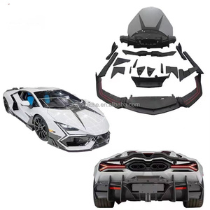 ชุดแต่งคาร์บอนไฟเบอร์แห้ง Lamborghini Revuelto MSY ประกอบด้วยลิ้นกันชนหน้า, ดิฟฟิวเซอร์, สปอยเลอร์, ฝากระโปรง, สเกิร์ตข้าง, กันชน Revuelto - Product Image 1