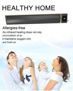 JHheatsup 3.2kw Panel de calefacción Calor rápido Techo colgante Radiante Infrarrojo lejano Calentadores industriales Calefacción comercial - Product Image 5