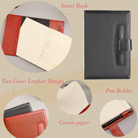 Insert cahier épissage couverture dossiers en cuir 200 Journal papier écologique mode A5 journal cadeau Pu cuir livre cuir