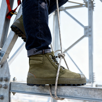 Prix d'usine, baskets de travail pour hommes, mode en gros, respirantes, confortables, de bonne qualité, chaussures en caoutchouc décontractées pour toutes les saisons