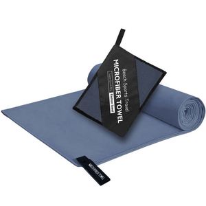 High Quality Microfiber Quick-Dry Cold Solid Color Sports Towel With Plain Dyed Custom Print Logo for Gym & Outdoor Use - Product Image 5