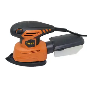 Uso de mano baja vibración mini Cable de ratón sander para trabajar la madera o metal AJ7