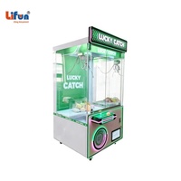 LIFUN Machine à griffes géante personnalisée de 40 pouces pour poupées, grand jeu de grue à jouets, armoire de distribution de prix d'arcade pour usage commercial et centres de divertissement familial (FEC)
