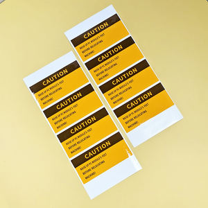 ملصقات إعلانية من البولي فينيل كلوريد للتحذير والسلامة، متينة ومقاومة للماء، لافتات وعلامات تحذيرية للسلامة والمخاطر للصناعة - Product Image 2