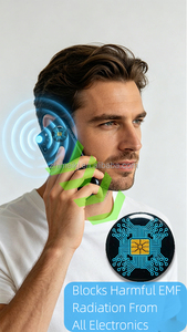 <span class=keywords><strong>Patch</strong></span> anti-radiation pour téléphone portable, protection EMF, autocollant de protection <span class=keywords><strong>quantique</strong></span> pour téléphone portable 5G - Product Image 5