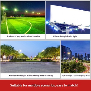 Reflector LED IP66 GRATUITO para Estadios Deportivos, Cancha de Baloncesto, Patio de Recreo, Foco Exterior Antideslumbrante con Ángulo de Haz de 90 Grados - Product Image 4