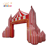 Ballon publicitaire gonflable géant WINSUN pour extérieur, durable, portable, avec ventilateur intégré, imperméable, taille personnalisable, pour fêtes et festivals