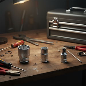 Fervi Polygonal <b>Socket</b> Wrench Normal Series 12mm 10mm 8mm Metric Set - Product Image 3