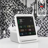 Qingping Smart Air Quality Monitor 2 Détecteur de capteur pour PM2.5 TVOC Étanche Bruit Poussière Moniteur Horloge pour Xiaomi App Home