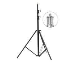 Soporte de Fondo de Aleación de Aluminio Reforzado de 2.8 Metros para Fotografía y Transmisión en Vivo, Soporte para Luz de Relleno, Capacidad de Carga de 16 kg
