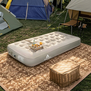 <span class=keywords><strong>Matelas</strong></span> <span class=keywords><strong>gonflable</strong></span> de <span class=keywords><strong>randonnée</strong></span> pour adultes, 25 cm de hauteur, confortable, avec pompe, lit de camping pliable - Product Image 1