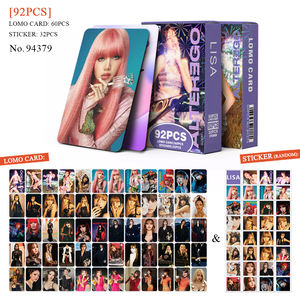 [Jennie/Jisoo/Rose/Lisa] set di schede foto LOMO ad alta definizione | Collezione di periferiche a stella | Essenziale per il supporto dei fan - Product Image 5