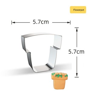 TopBaking Perfect Aluminium Iron Lawn Donkey Snacks Piercer Thick Topping Pasties Articles Formés en Packs pour les Acheteurs - Product Image 4