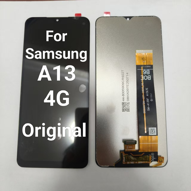 Original Mobile Phone Screen for Samsung A13 4g A135F A13 lite Lcd Display Touch Screen Pantalla Original for Replacement Repair