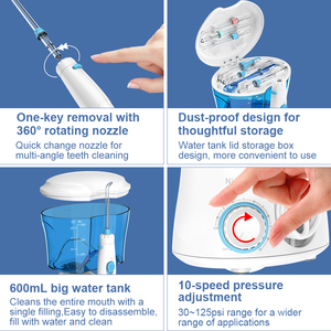 <span class=keywords><strong>Limpiador</strong></span> Dental Eléctrico Elegante, Irrigador Bucal, Hilo Dental <span class=keywords><strong>de</strong></span> <span class=keywords><strong>Agua</strong></span> - Product Image 2