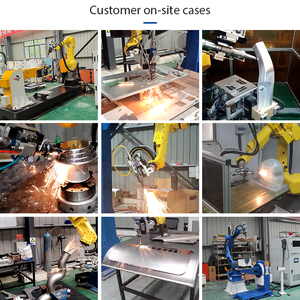 Bras robotisé CNC à 6 axes DA PENG LASER, bras robotisé de soudage au laser 1500w, machine de <span class=keywords><strong>d</strong></span>écoupe au laser à fibre, <span class=keywords><strong>d</strong></span>écoupe au laser de métaux - Product Image 6