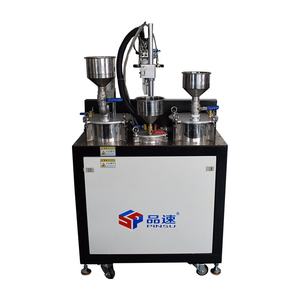 Cubierta de filtro, plato giratorio de estación única, dispensador automático de pegamento, máquina de llenado de cartuchos de pegamento PU, máquina dosificadora automática - Product Image 6