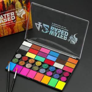 <span class=keywords><strong>Kit</strong></span> de peinture de visage fluorescent et perlé de 42 couleurs pour les fêtes d'enfants <span class=keywords><strong>Carnaval</strong></span> et Halloween Fournitures de gros - Product Image 1