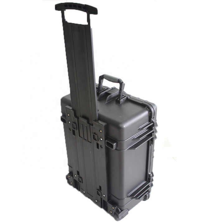 Heavy Duty Plastic Trolley Tool Box Transport Tool Container Case with ...