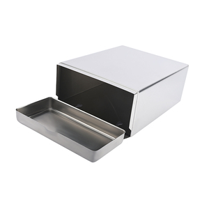 Thùng rác vệ sinh bằng thép không gỉ, nắp bật, dùng cho phòng tắm, đựng băng vệ sinh, khăn giấy - Product Image 3