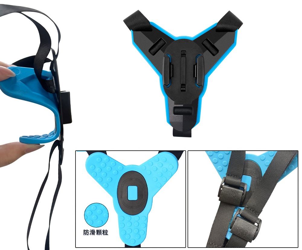 Hongdak for Gopro Accessories Helmet Chin Bracket Magnetic Bracket Sports Camera Motorcycle Riding Bracket